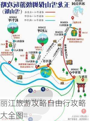 丽江旅游攻略自由行攻略大全图