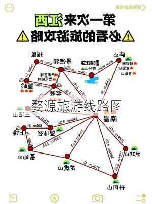 婺源旅游线路图