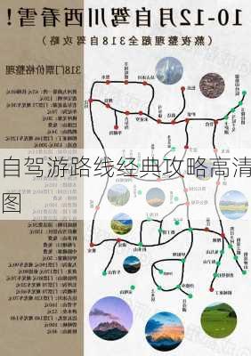 自驾游路线经典攻略高清图