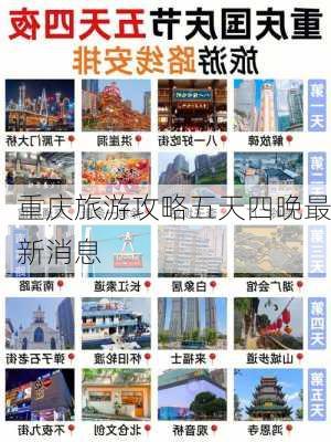 重庆旅游攻略五天四晚最新消息