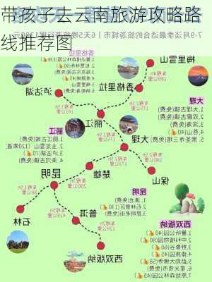 带孩子去云南旅游攻略路线推荐图