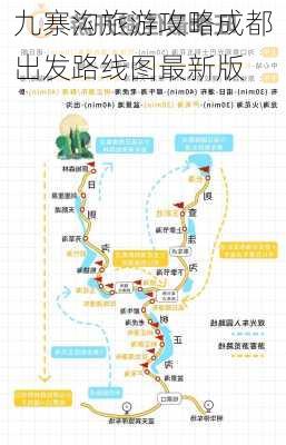 九寨沟旅游攻略成都出发路线图最新版