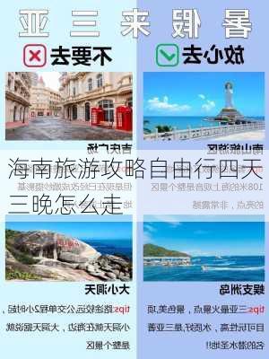 海南旅游攻略自由行四天三晚怎么走