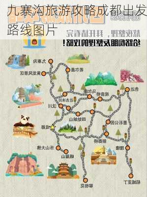 九寨沟旅游攻略成都出发路线图片