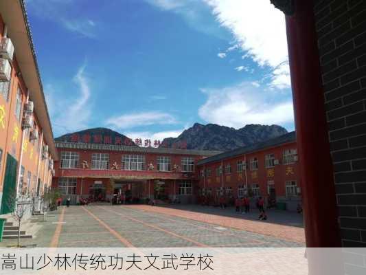 嵩山少林传统功夫文武学校