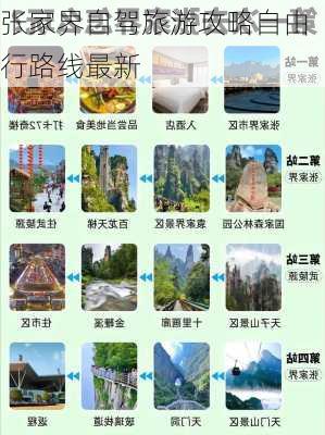 张家界自驾旅游攻略自由行路线最新