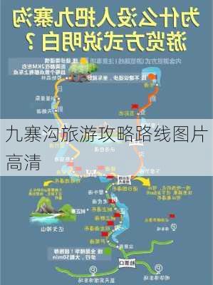 九寨沟旅游攻略路线图片高清