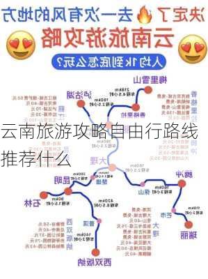 云南旅游攻略自由行路线推荐什么