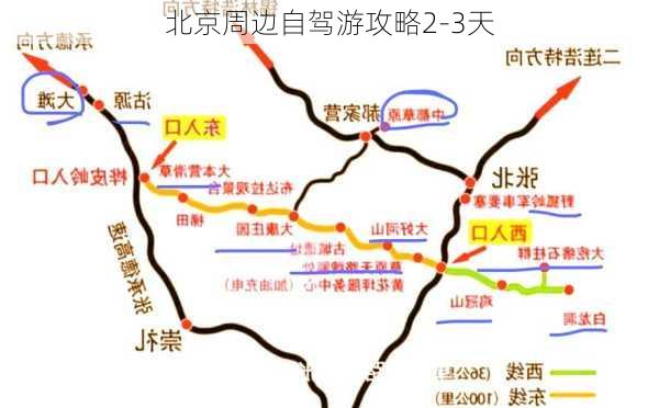 北京周边自驾游攻略2-3天