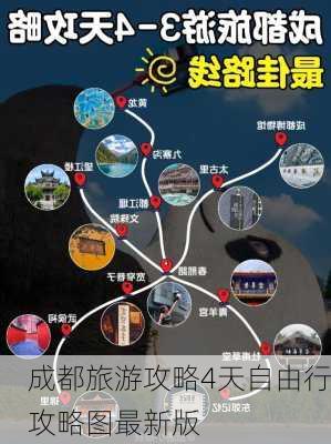 成都旅游攻略4天自由行攻略图最新版