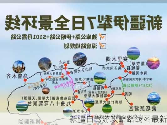 新疆自驾游攻略路线图最新