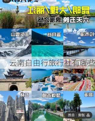 云南自由行旅行社有哪些