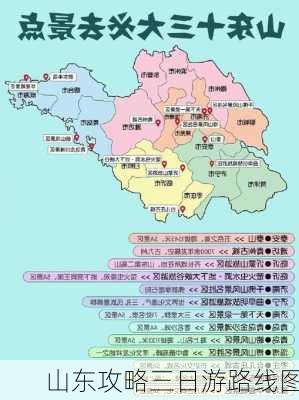 山东攻略三日游路线图