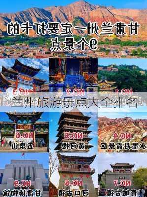 兰州旅游景点大全排名