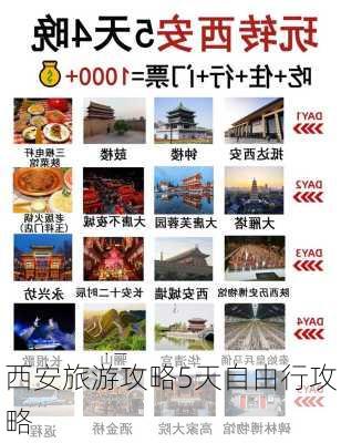 西安旅游攻略5天自由行攻略