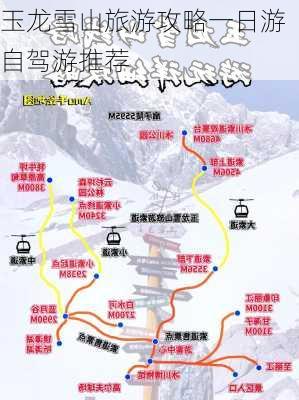 玉龙雪山旅游攻略一日游自驾游推荐