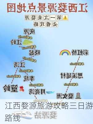 江西婺源旅游攻略三日游路线