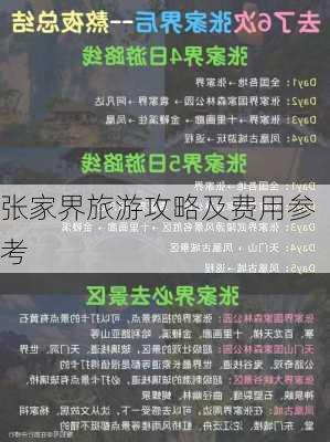 张家界旅游攻略及费用参考