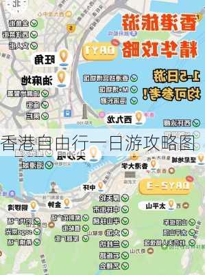 香港自由行一日游攻略图