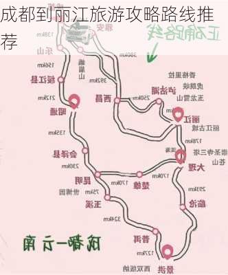 成都到丽江旅游攻略路线推荐