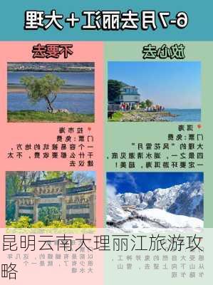 昆明云南大理丽江旅游攻略