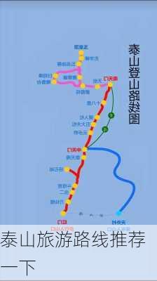 泰山旅游路线推荐一下