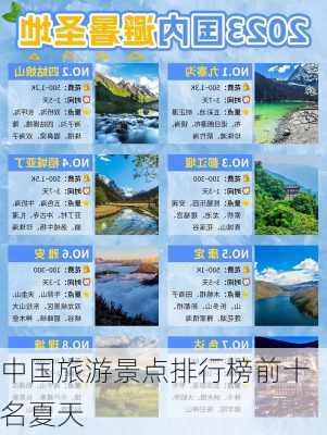 中国旅游景点排行榜前十名夏天