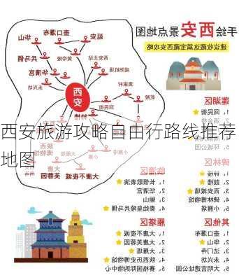 西安旅游攻略自由行路线推荐地图