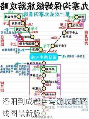 洛阳到成都自驾游攻略路线图最新版