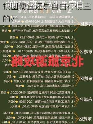 报团便宜还是自由行便宜的好