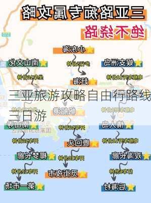 三亚旅游攻略自由行路线三日游