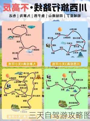 三天自驾游攻略图