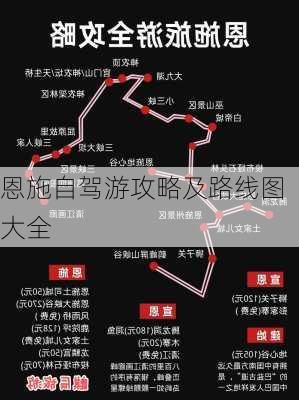 恩施自驾游攻略及路线图大全