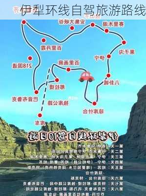 伊犁环线自驾旅游路线