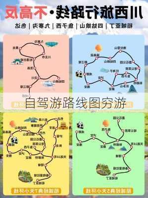 自驾游路线图穷游