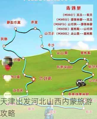 天津出发河北山西内蒙旅游攻略