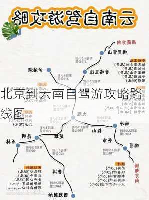 北京到云南自驾游攻略路线图