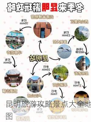 昆明旅游攻略景点大全地图