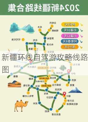 新疆环线自驾游攻略线路图