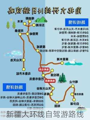 新疆大环线自驾游路线