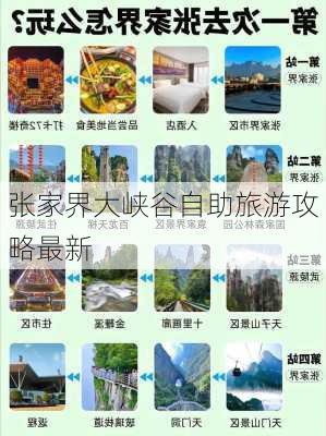 张家界大峡谷自助旅游攻略最新