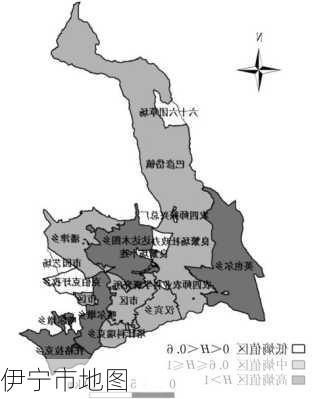 伊宁市地图