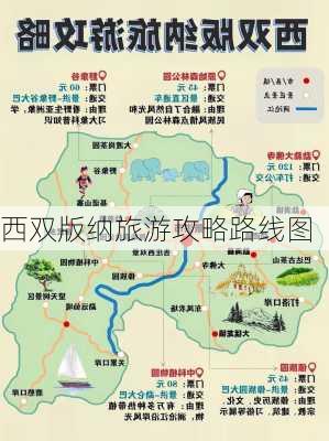 西双版纳旅游攻略路线图