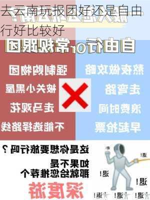 去云南玩报团好还是自由行好比较好