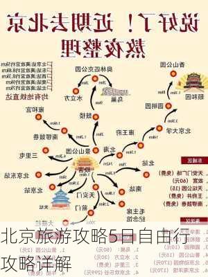 北京旅游攻略5日自由行攻略详解