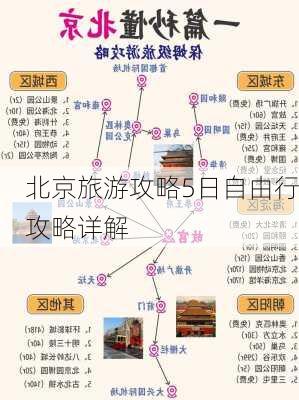 北京旅游攻略5日自由行攻略详解