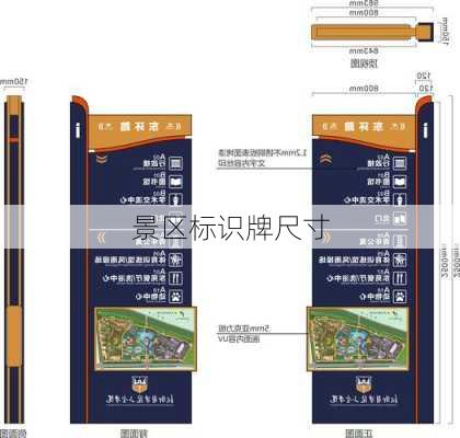 景区标识牌尺寸