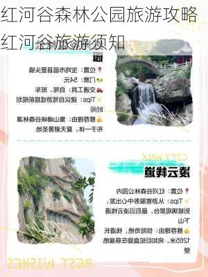 红河谷森林公园旅游攻略红河谷旅游须知