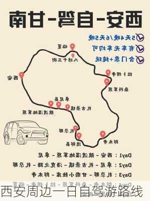 西安周边一日自驾游路线