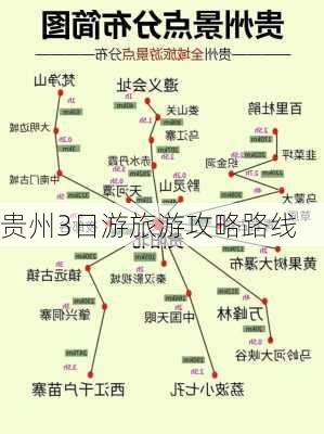 贵州3日游旅游攻略路线